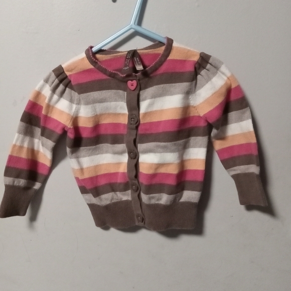Old navy girls pants and sweater set. Size 12-18 months - Picture 3 of 13